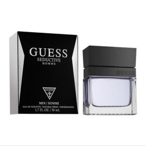 Guess Seductive Homme Eau de Toilette  Natural Spray Black & Silver 1.7Fl. Oz